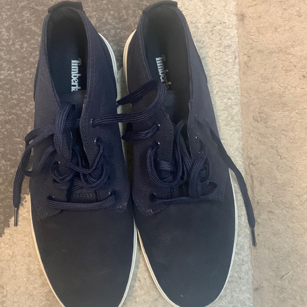 Navy Blue Timberland Shoes